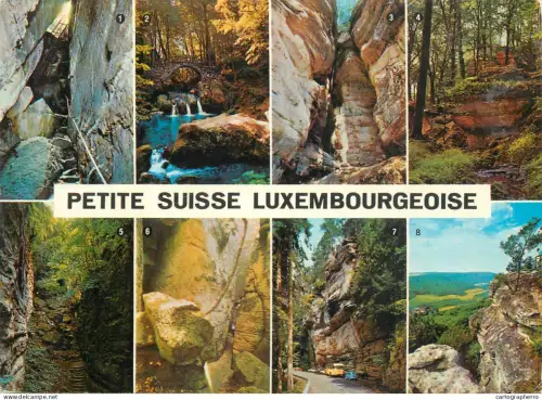 A5602 Luxembourg "Petite Suisse Luxembourgeoise"  souvenir different views