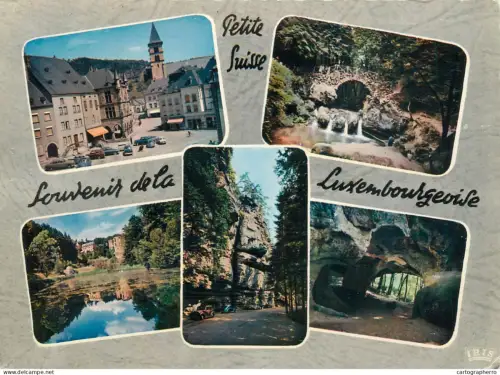A5602 Luxembourg "Petite Suisse Luxembourgeoise"  souvenir multi view