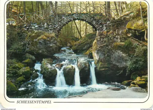 A5602 Luxembourg "Petite Suisse Luxembourgeoise"  Mullerthal Schiessentumpel Waterfall picturesque natural landscape