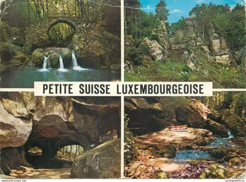A5602 Luxembourg "Petite Suisse Luxembourgeoise"  several sights