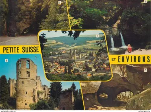 A5602 Luxembourg "Petite Suisse Luxembourgeoise"  different aspects