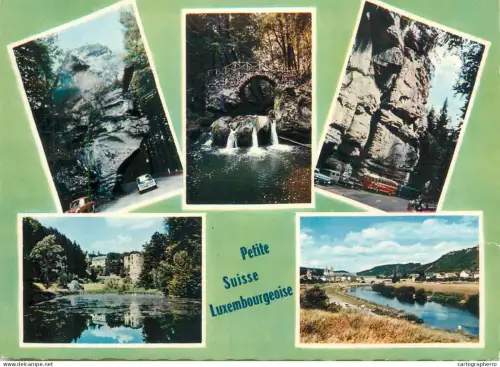 A5602 Luxembourg "Petite Suisse Luxembourgeoise"  several views