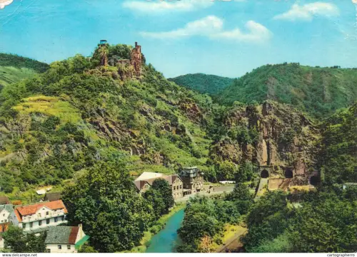 A5602 Germany Altenahr Burgruine Are und die 3 Felsentunnel