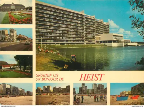 A5599 Belgium Bonjour de Heist several views