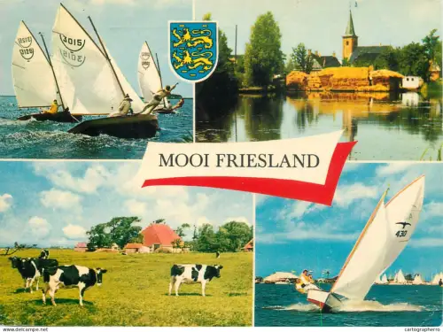 A5640 Netherlands Mooi Friesland several views