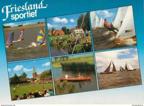A5640 Netherlands Friesland sportief several views