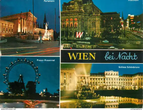 A5628 Austria Wien several night views