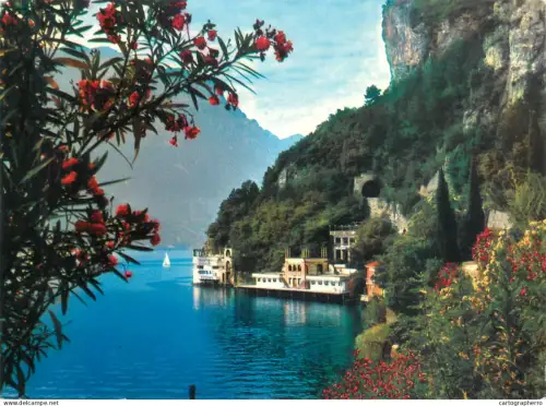 A5628  Italy Lago di Garda Gardesana Occidentale - ristoranti