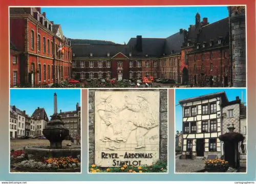 A5627 Belgium Stavelot multi view souvenir