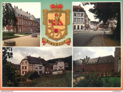 A5627 Belgium Stavelot multi view souvenir