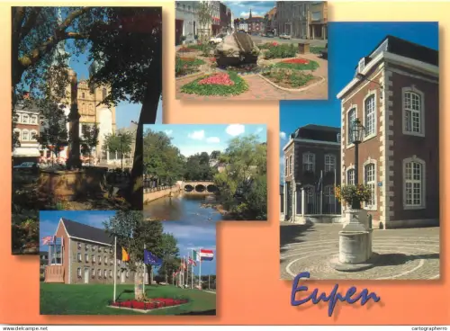 A5627 Belgium Grusse aus Eupen multi view