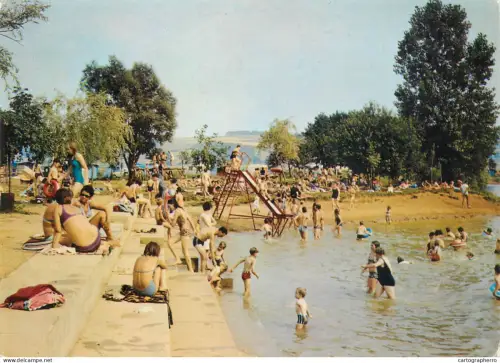 A5624 France Douzy (Ardennes) - vue de la plage