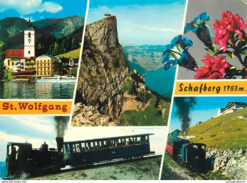 A5623 Austria St Wolfgang Schafberg multi view