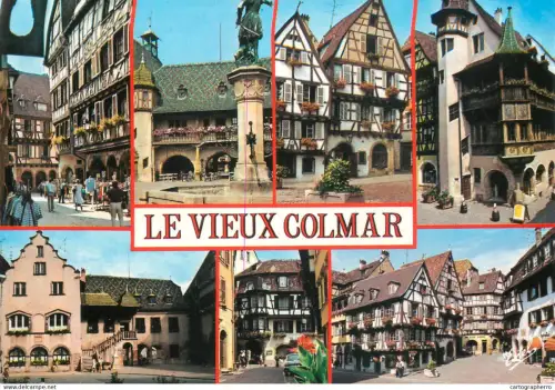 A5622 France vieux Colmar Alsace multi view