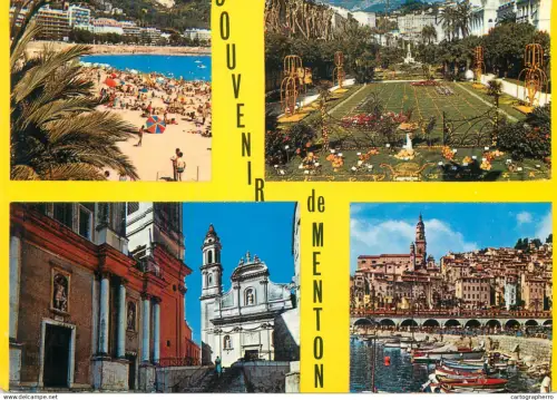A5622 France souvenir de Menton multi view