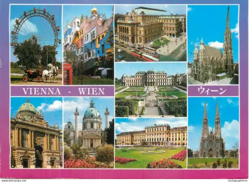 A5621 Austria Wien different sites and views