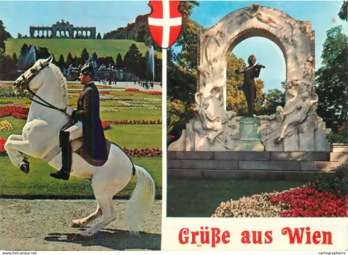 A5621 Austria Grusse aus Wien different views