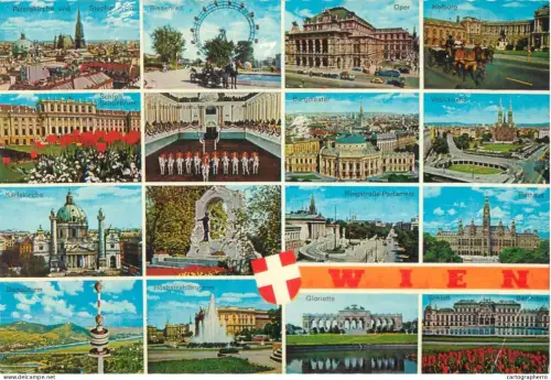 A5621 Austria Wien several views