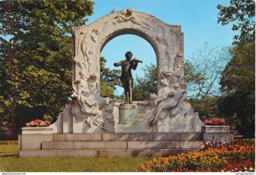 A5621 Austria Wien Johann Strauss Denkmal