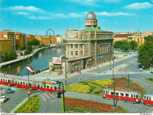 A5620 Austria Wien Urania tramway