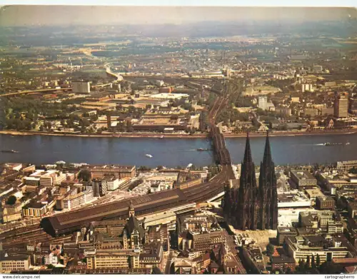 A5620 Germany Koln am Rhein cityscape panorama