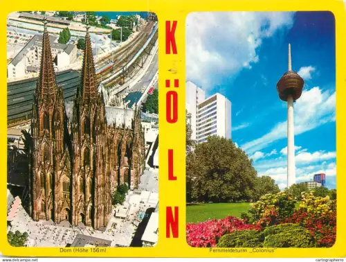 A5620 Germany Koln am Rhein several views