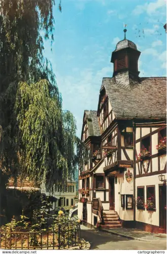 A5620 Germany Asmannhausen am Rhein Historishes Altes Haus year 1578