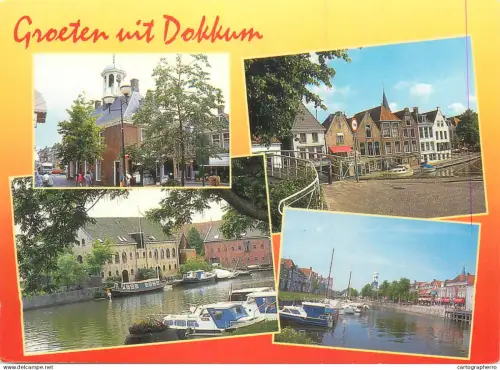 A5620 Netherlands Groeten uit Dokkum multi view