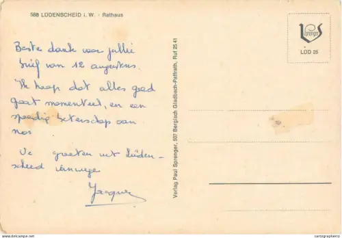 A5610 Germany Ludenscheid Rathaus