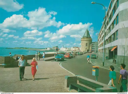A5654 Netherlands Vlissingen Boulevard en "Gevangentoren"