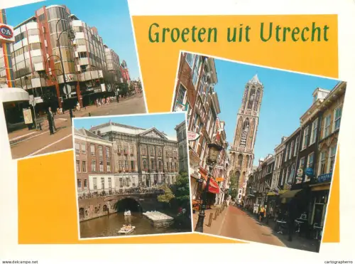 A5653 Netherlands Groeten uit Utrecht multi view