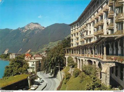 A5653 Switzerland Brunnen am Vierwaldstattersee Grand Hotel