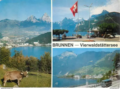 A5652 Switzerland Brunnen Vierwaldstattersee multi view