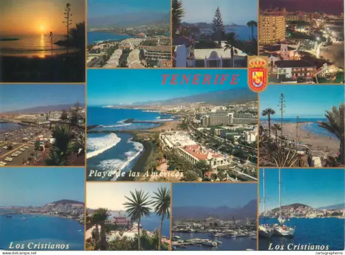 A5651 Spain Tenerife Los Cristianos y La Playa de Las Americas multi view