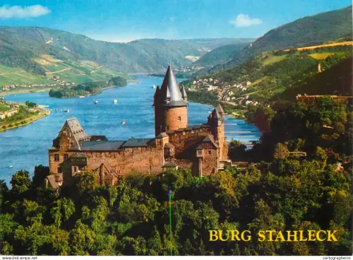 A5651 Gemany Bacharach am Rhein Burg Stahleck