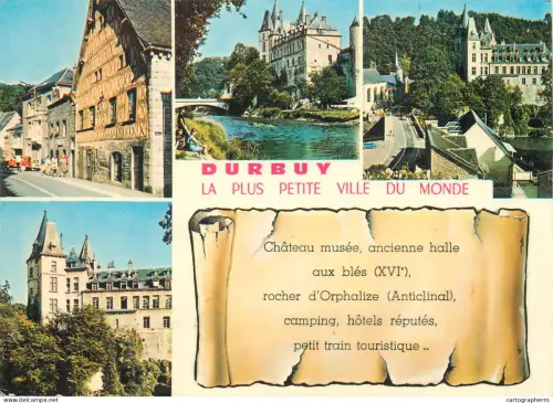 A5651 Belgium Durbuy multi view souvenir