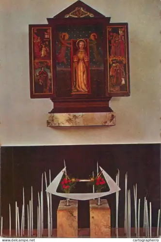 A5647 Belgium Gistel St Godlieveabdij Godleve Tafel en Relikwie