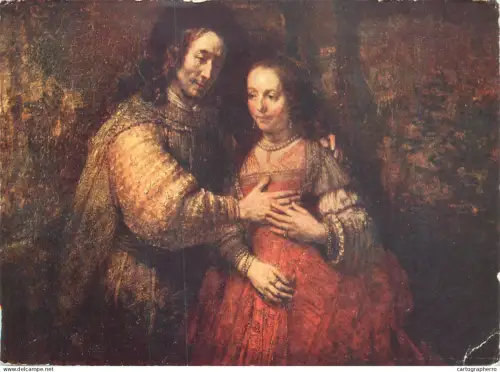 A5647 The Jewish Bride Rembrandt painting