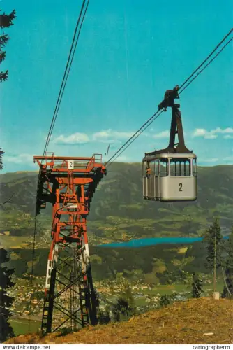 A5646 Austria Goldeck Karnten Bergbahn aerial aspect