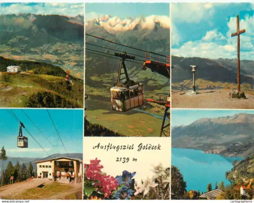 A5646 Austria Goldeck Karnten several views