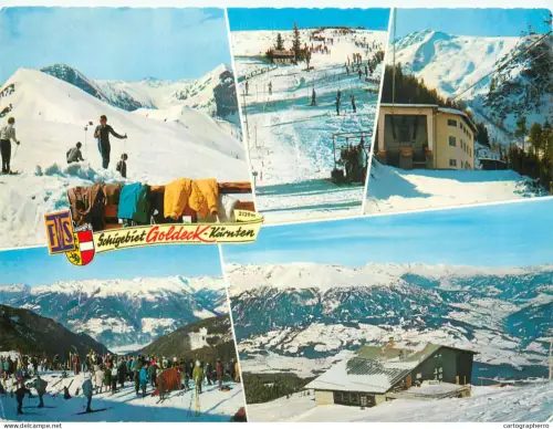 A5646 Austria Skigebiet Goldeck Karnten multi view