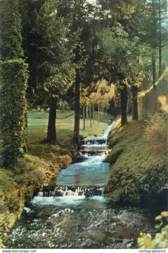 A5644 Belgium Jardins d'Annevoie Les Cascades de Rouillon