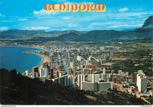 A5644 Spain Benidorm general view