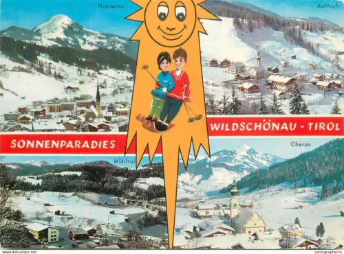 A5644 Austria Sonnenparadies Wildschonau Tirol multi view