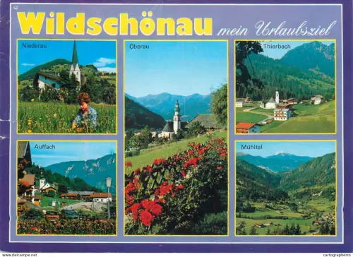 A5644 Austria Wildschonau Tirol different sommer aspects