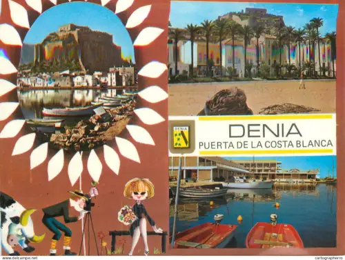 A5644 Spain Denia (Alicante) Puerta de la Costa Blanca multi view