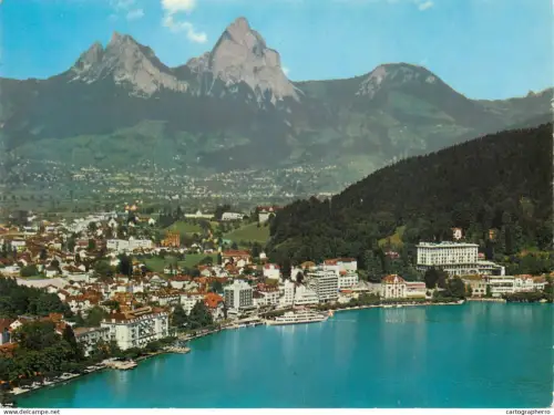 A5643 Switzerland Brunnen am Vierwaldstattersee und die Mythen