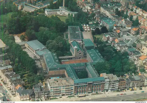 A5643 Belgium Berchem Onze-Lieve Vrouw Instituut aerial view