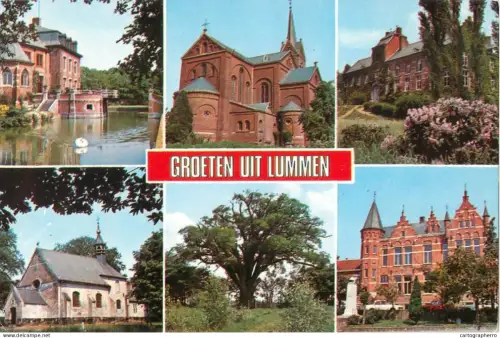 A5642 Belgium Groeten uit Lummen multi view