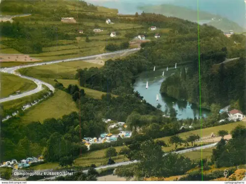 A5642 Germany Campingplatz Rurberg / Eifel Rursee general view